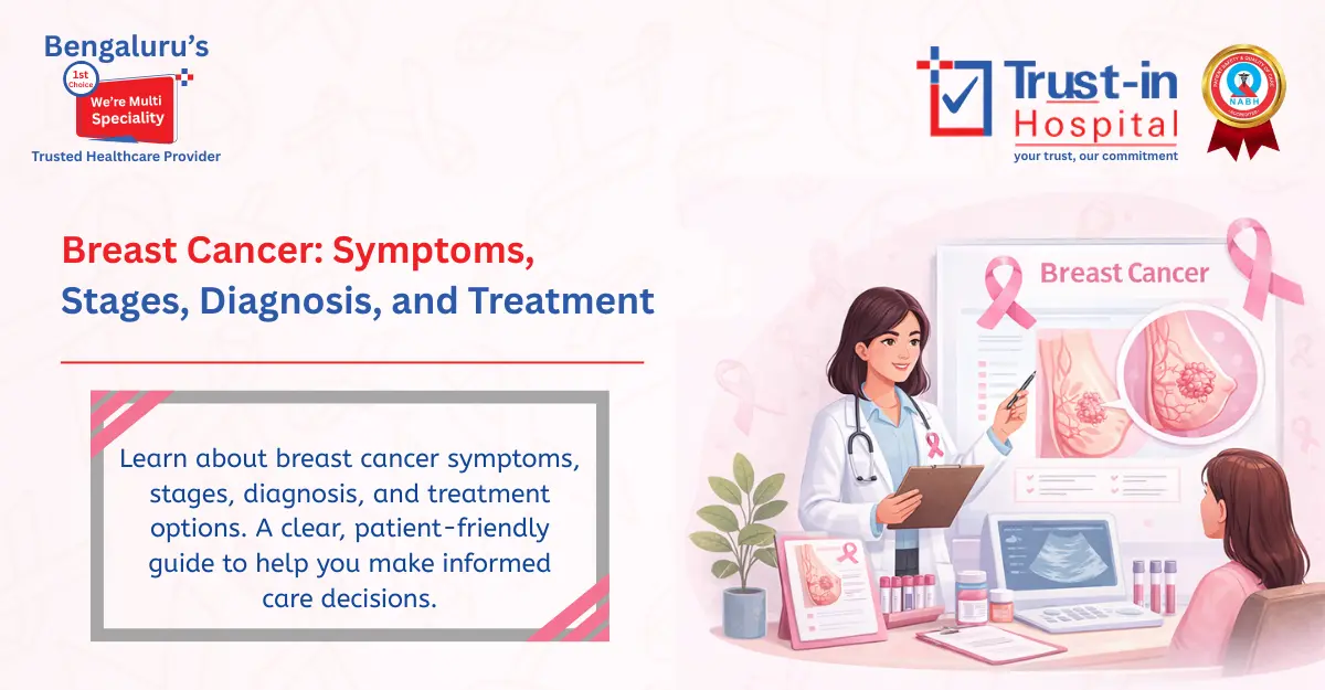 Breast Cancer: Symptoms, Stages & Treatment Guide | Trust-in Hospital Bangalore