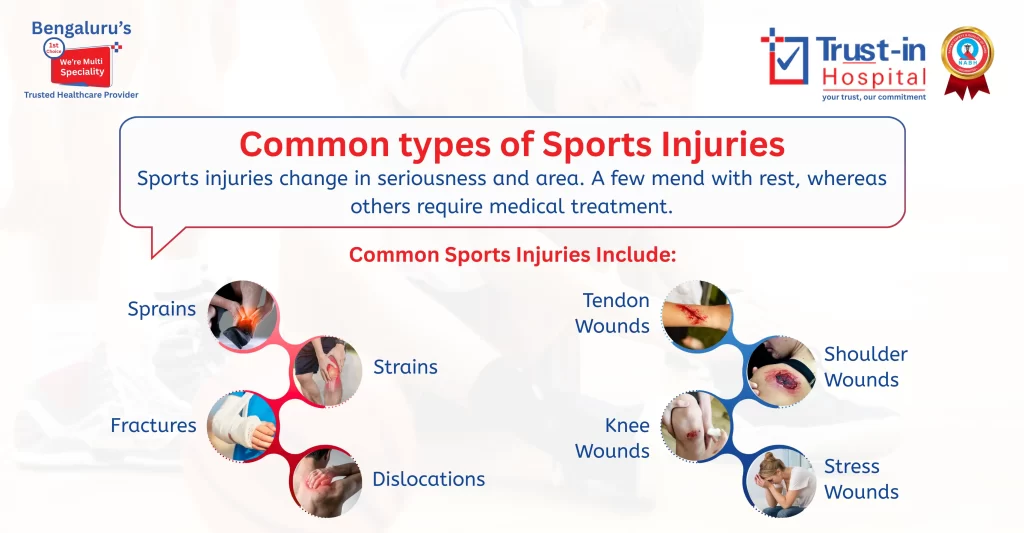 Common Types of Sports Injuries | Expert Orthopaedic Care at Trust-in Hospital