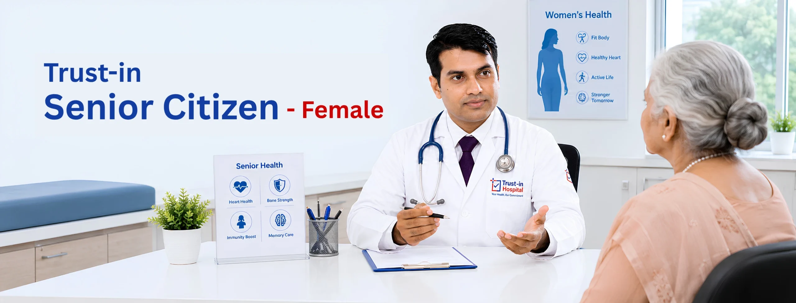 Trust-in Senior Citizen Female | Health Packages | Trust-in Hospital