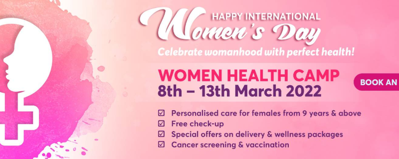 Women’s Day Health Camp 2022