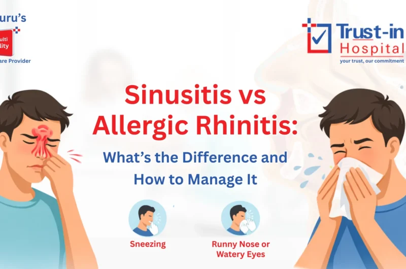 Sinusitis vs Allergic Rhinitis: What They Are & How to Manage it